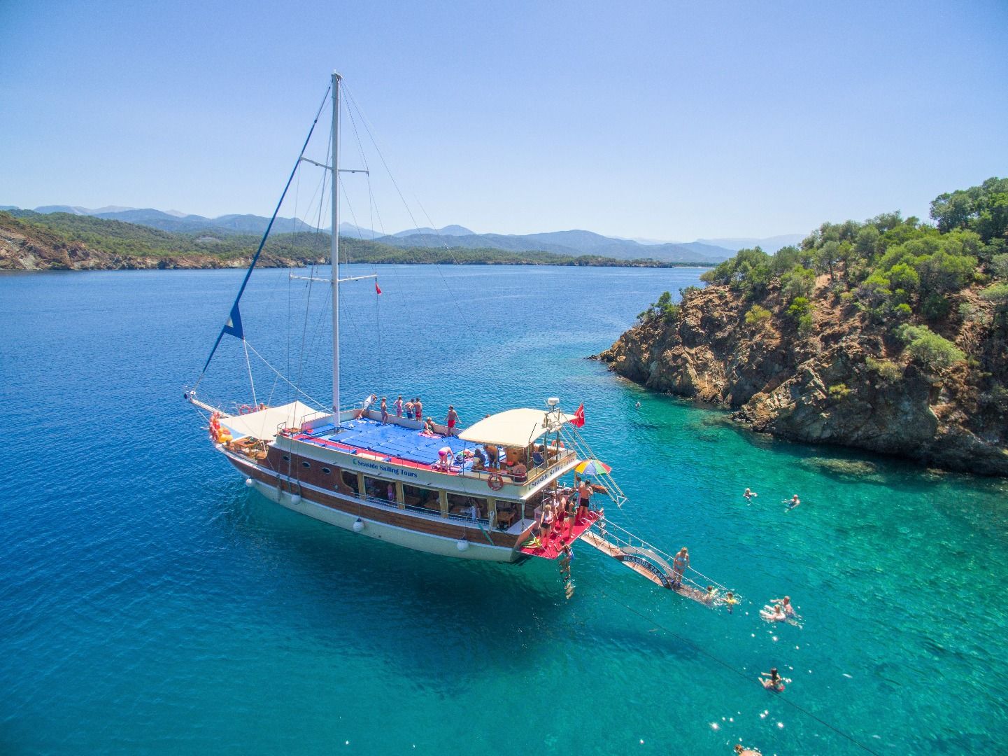 boat trips in fethiye